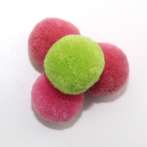 3cm cashmere wool ball knitted polyester plush ball high elastic rabbit hair ball diy Murakami hair ball string painting