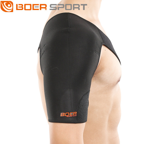 Basketball shoulder barbell fitness protective gear with men's and women's breathable shoulder warmer adjustable shoulder pads