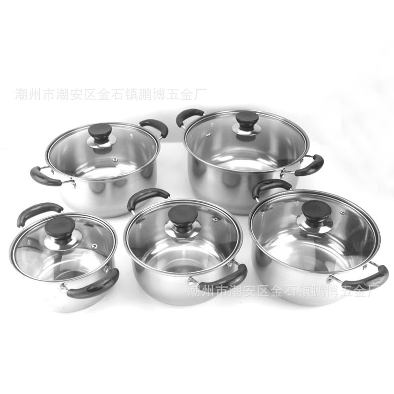 Stainless Steel Cookware Set Korean Styl...