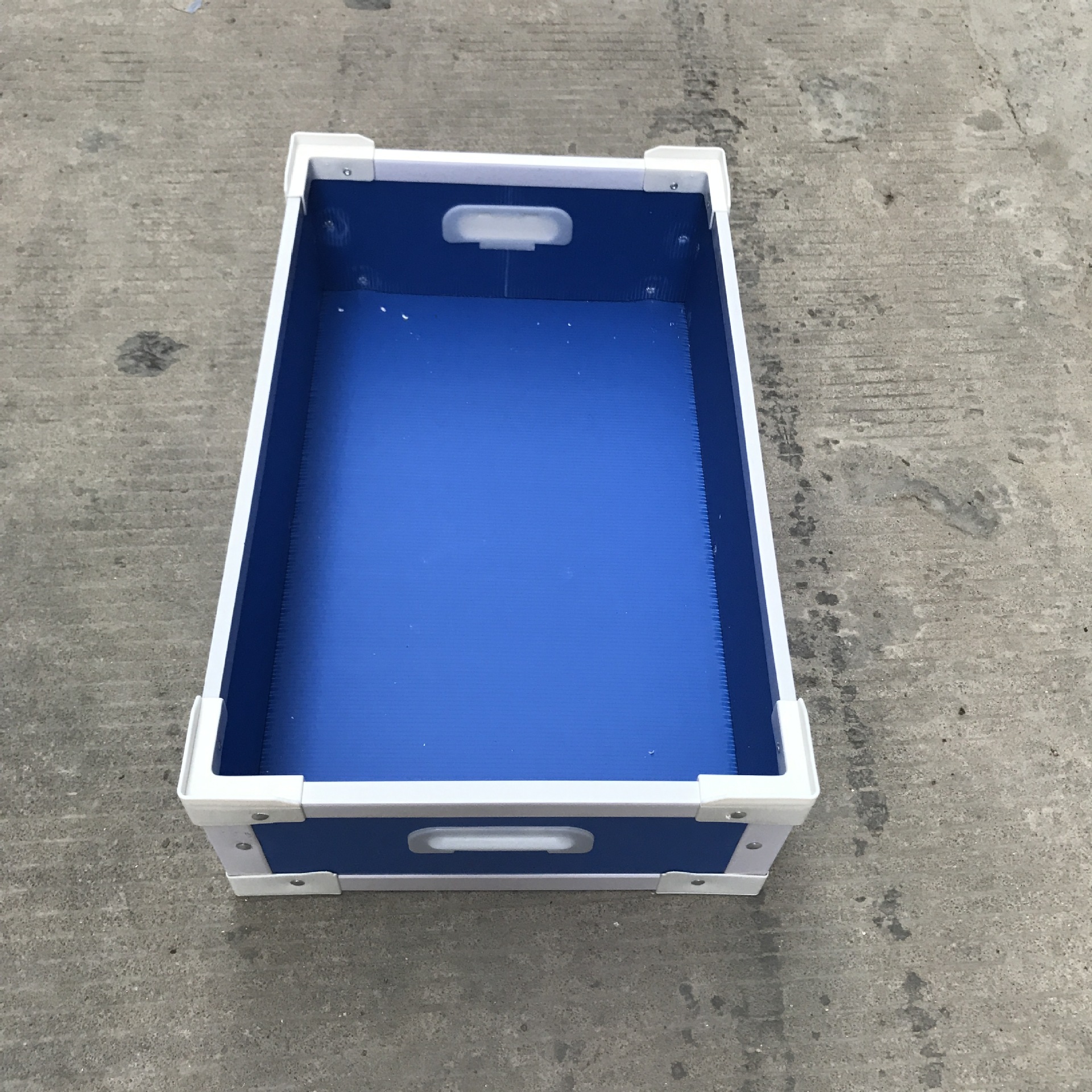 深圳 顺德中空板骨架周转箱 汕头静电塑胶电子配件周转箱 可带盖