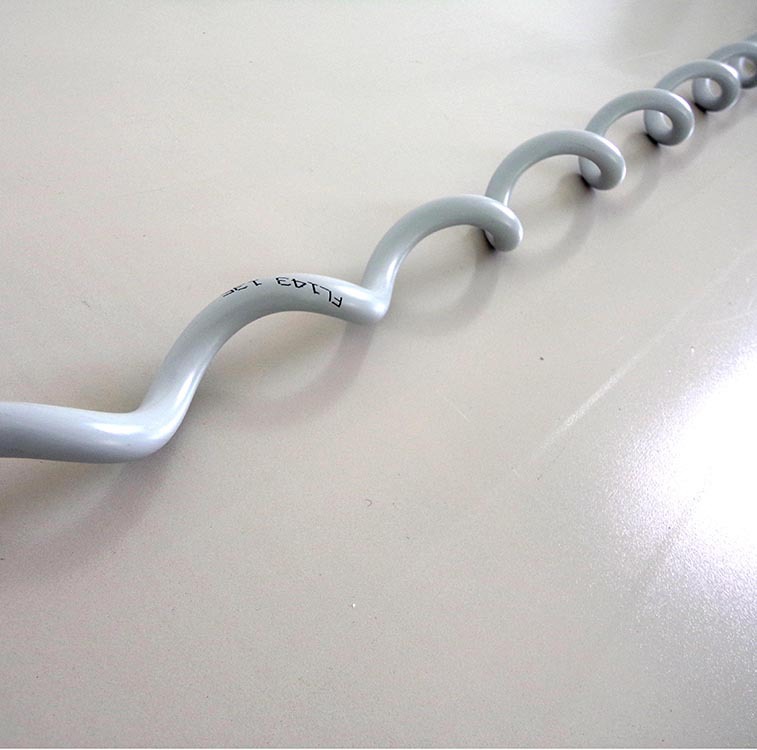 PVC防振鞭 通信线路防震金具光缆防振鞭ADSS光缆防震金具