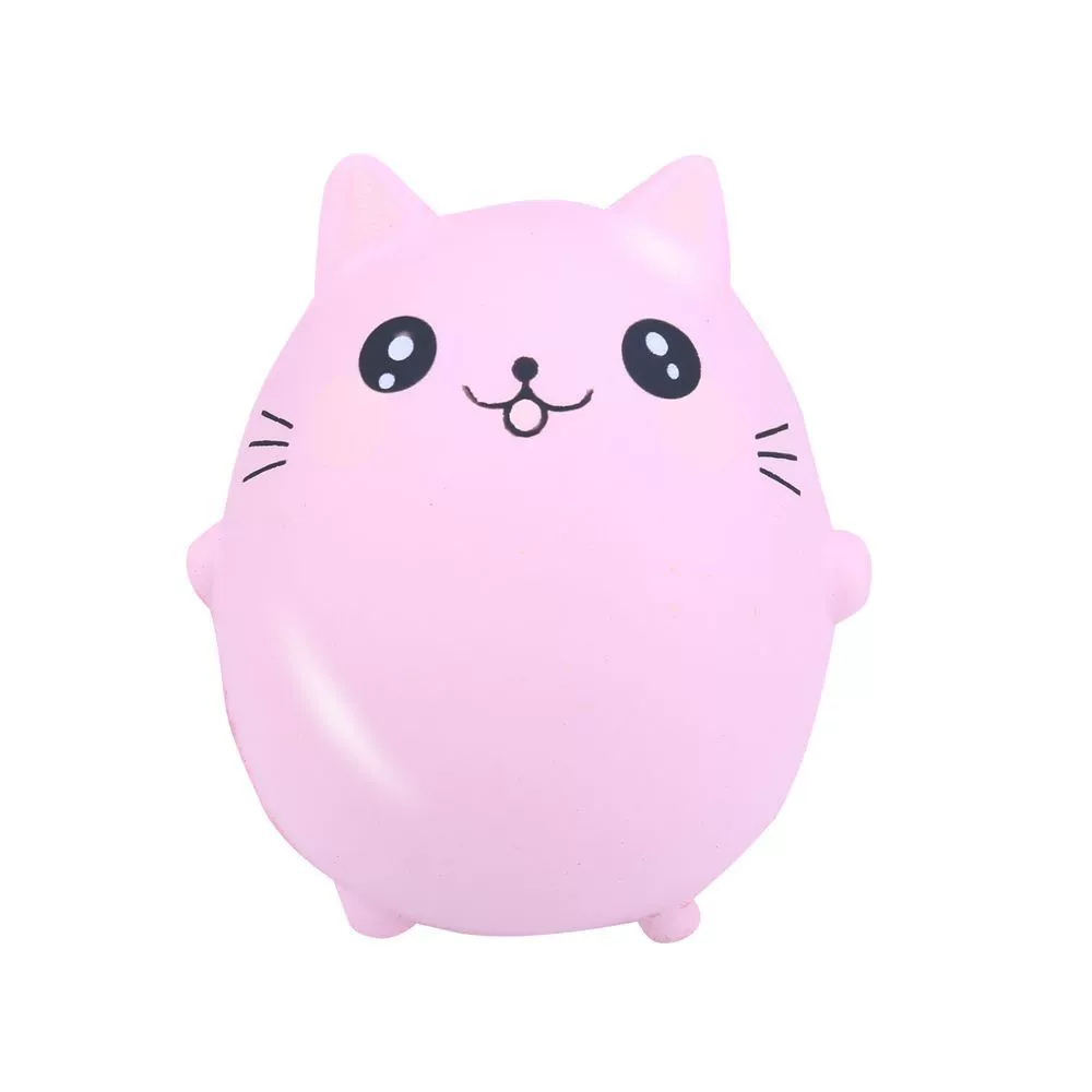Игрушка-мягкая модель (Xibao) Мороженое-Кот — полиуретан, медленное восстановление, с ароматом, 6.7×5.5×5.8 см
