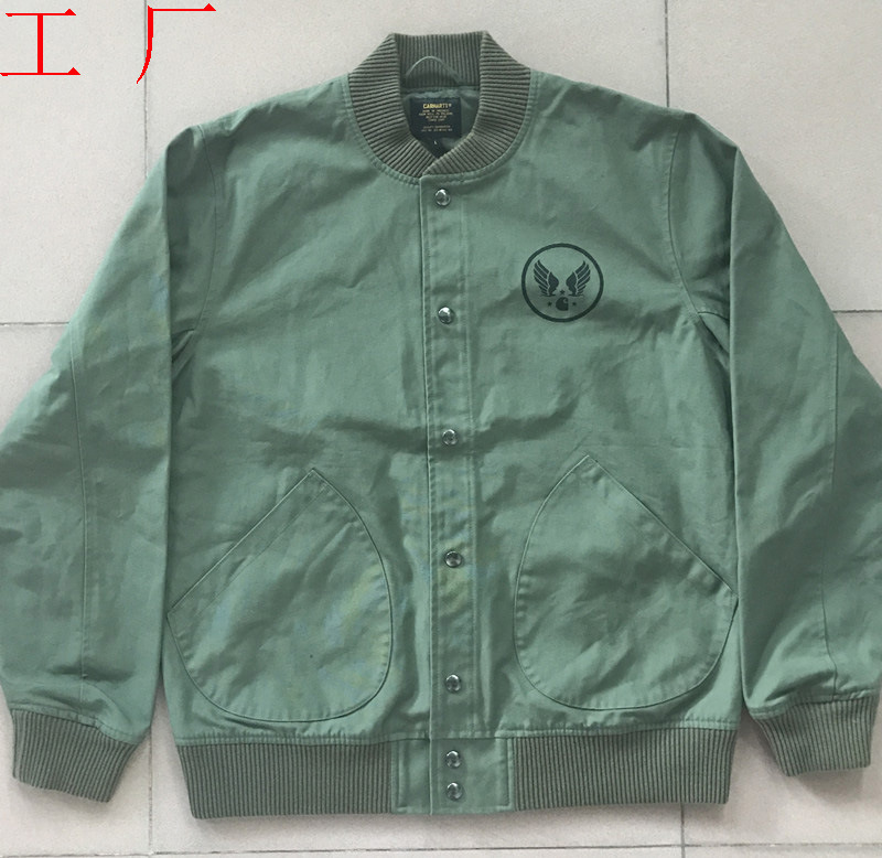 Custom Processing Men's motion leisure time Stand collar Jacket Coach Large Cotton jacket Windbreaker Manufactor customized