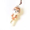 Cartoon cute ceramics, children's whistle, fresh necklace for elementary school students, accessory, new collection, wholesale