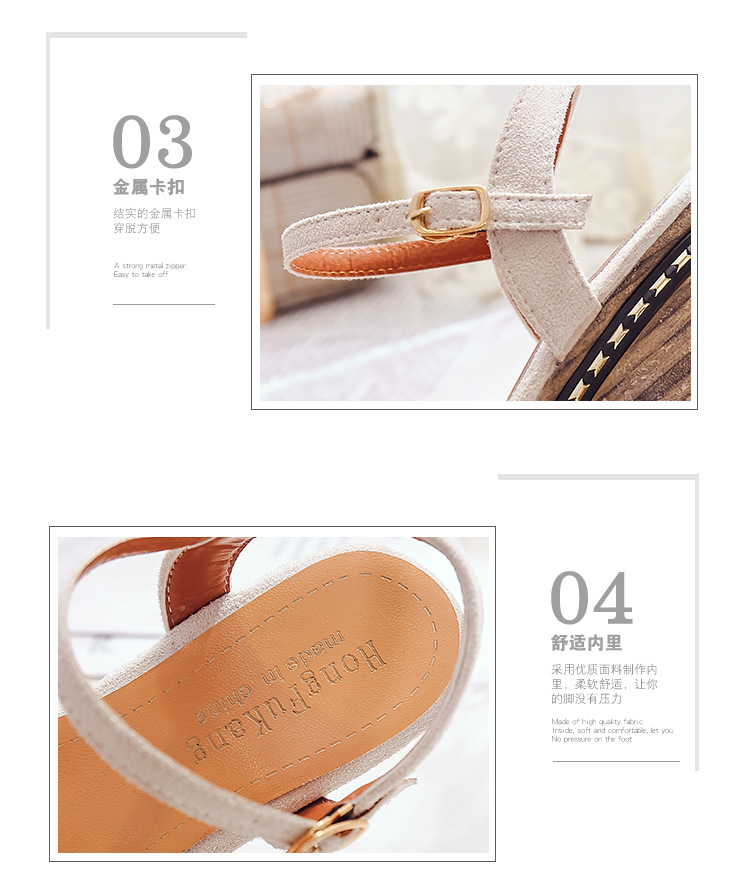 Chaussures été pour femme en Caoutchouc - Ref 3345511 Image 16