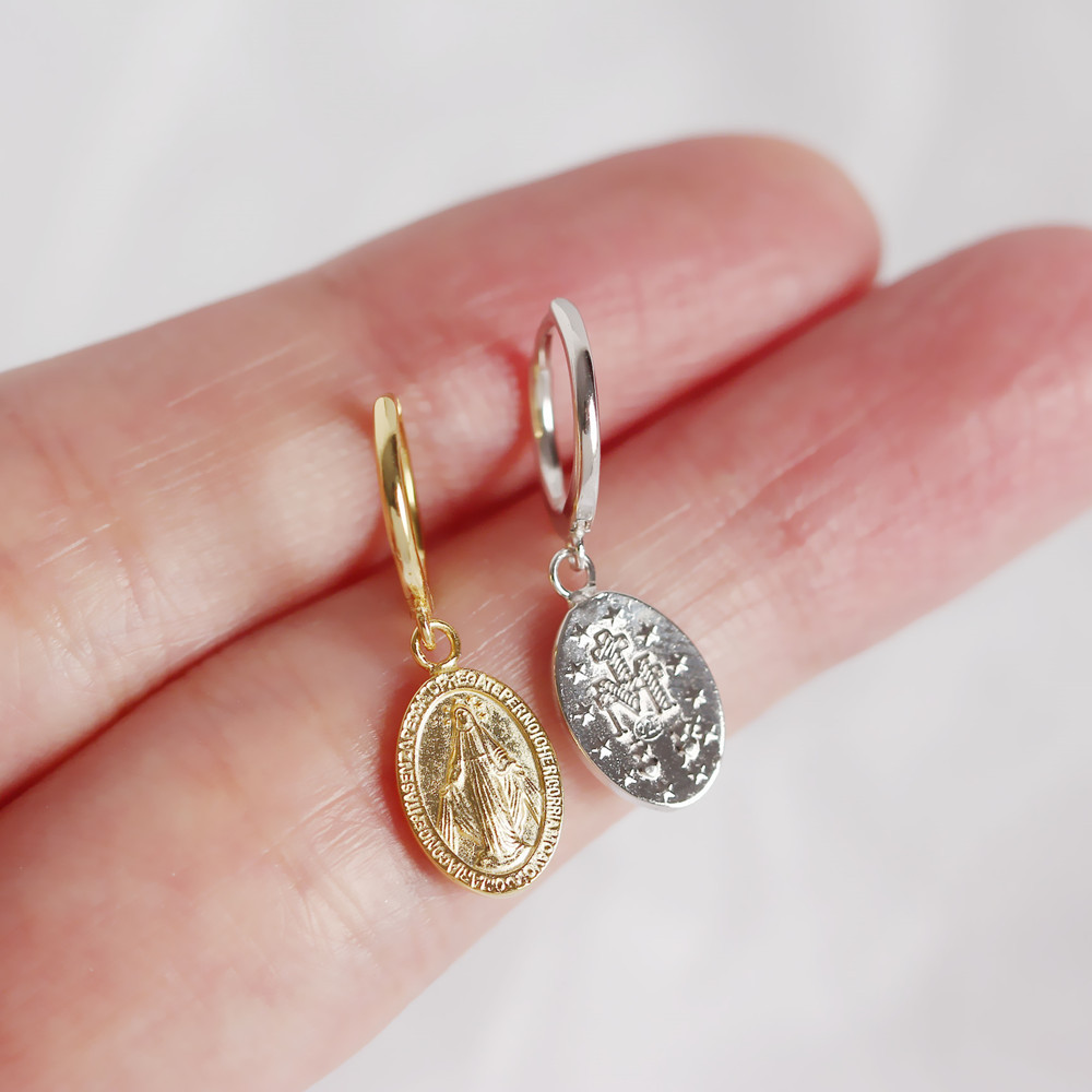 Geometric Fashion 925 Sterling Silver No Inlaid Plating Earrings display picture 3