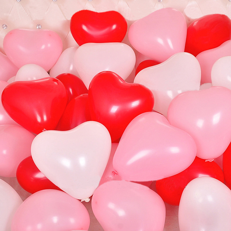 Balloon heart shaped