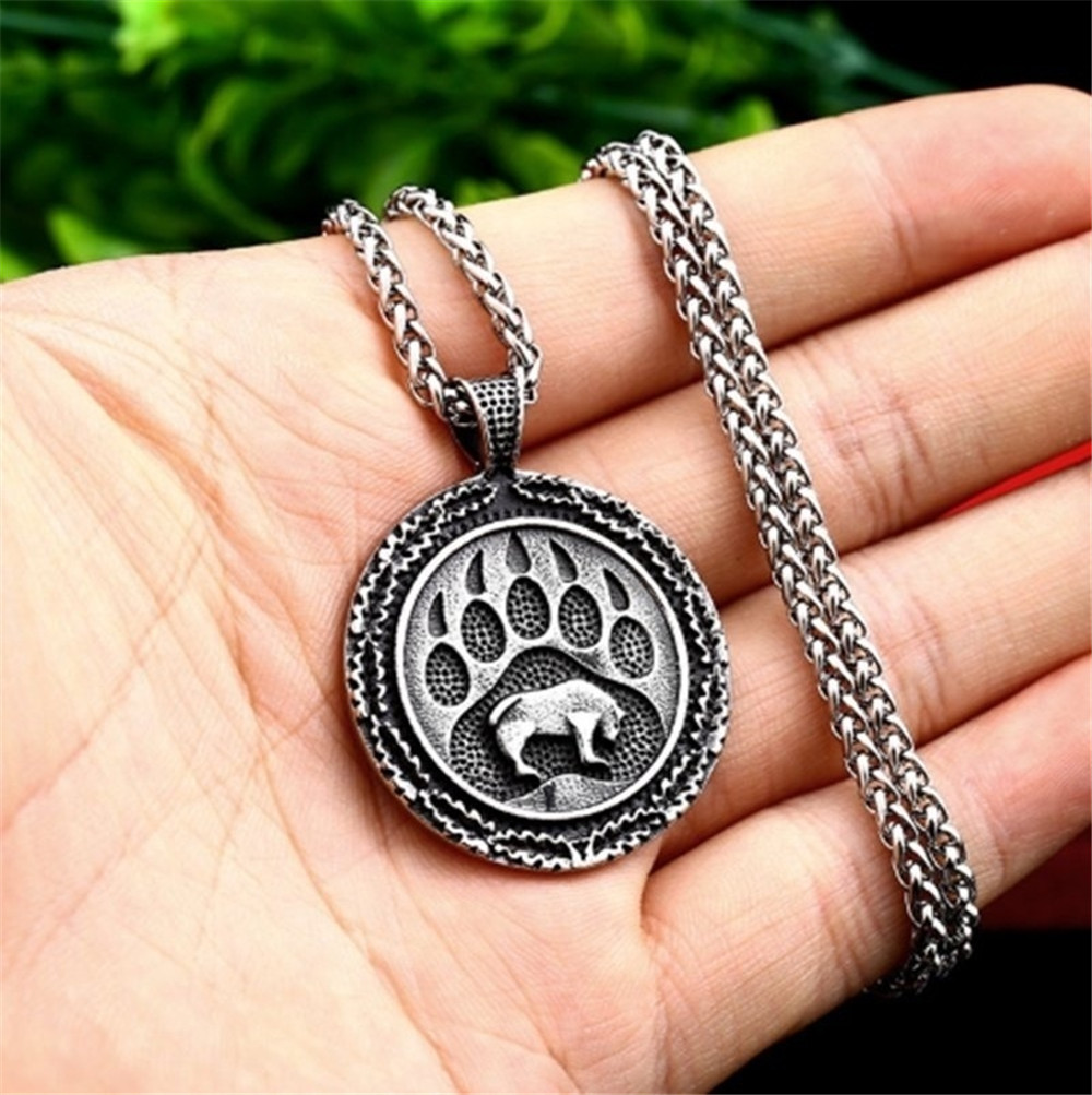 Bear Paw Viking Pendant