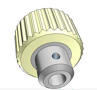 压纹型聚氨酯滚轮 螺丝固定型UMKH15UMKM20UMK25