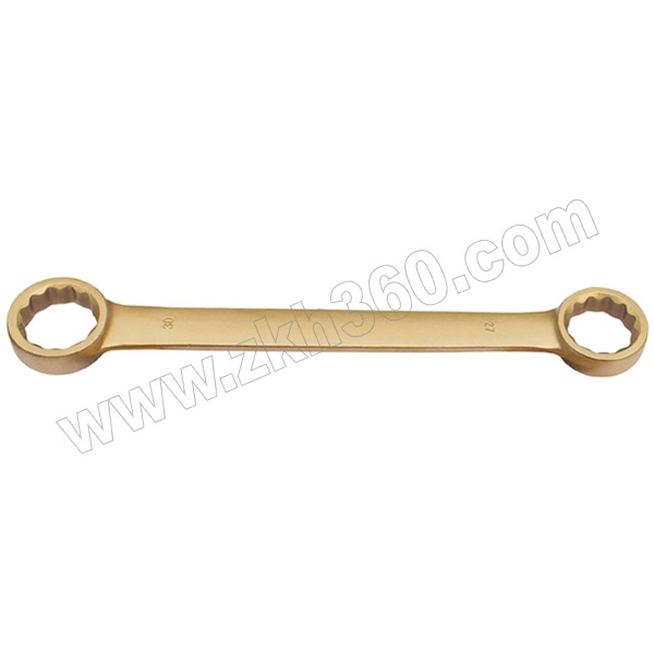 153A系列铝青铜防爆平头双头梅花扳手CNFB/桥防T8153A-2730-AL27