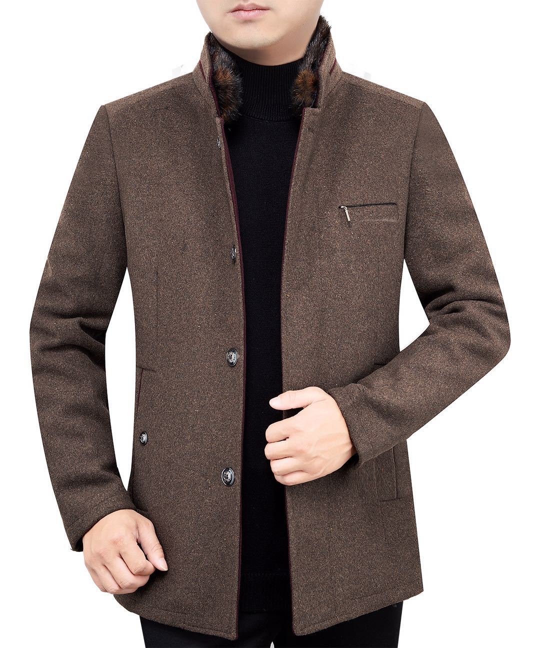 Manteau homme en Laine - Ref 3419116 Image 7