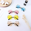 Trend retro children's sunglasses with bow, sun protection cream suitable for men and women, Korean style, UF-protection