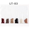 Six -grid nail chain bag installed flat super fine snake bone chain Japanese color small accessories nail art