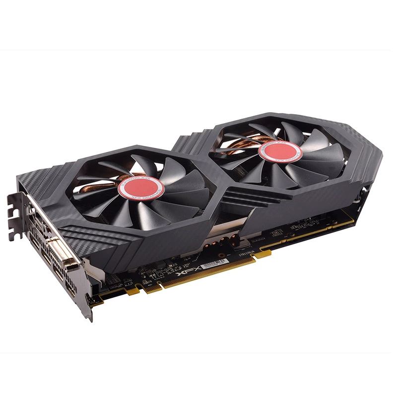 Видеокарта XFX RX580 8G Black Wolf Edition, GDDR5 8 ГБ, для настольных игр AMD