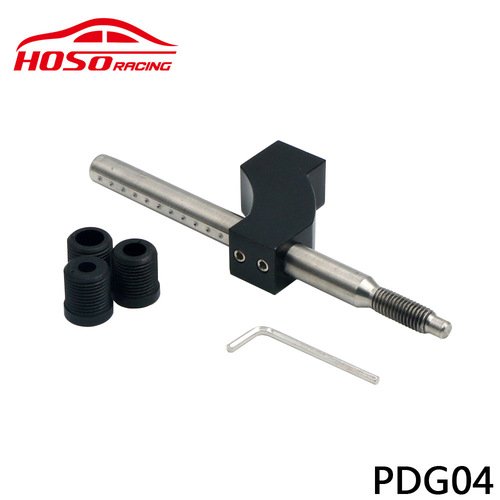 Car parts shift lever head aluminum extension rod, suitable for Honda series, adjustable height shift lever