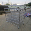 Chromium-plated wire grids Stainless steel shelves Line network goods shelves move goods shelves Manufactor goods in stock supply Non-standard customized