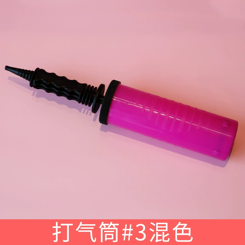 Air pump, inflatable plastic handheld balloon