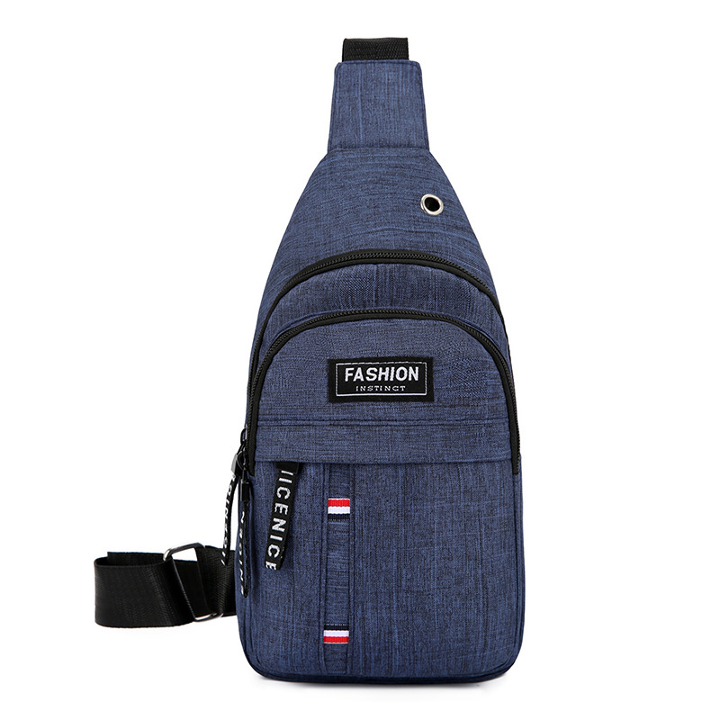 Bolsa 2021 nueva bolsa de pecho para hombres bolsa de lona bolsa de mensajero bolsa de hombre bolsa de hombro estilo coreano Mochila pequeña bolsa de cintura casual