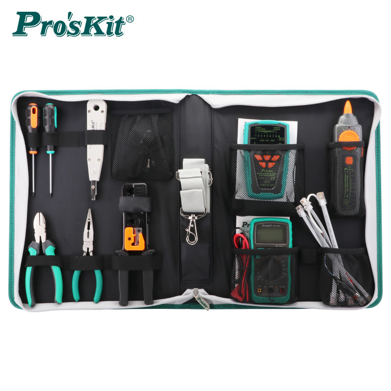 台湾宝工PK-2629电信网络工具组合多功能检测维修网络组合套装