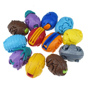 Color Deformation Dinosaur Egg Toys Animal Deformation Gashapon Toys for Children Cross Border Products
