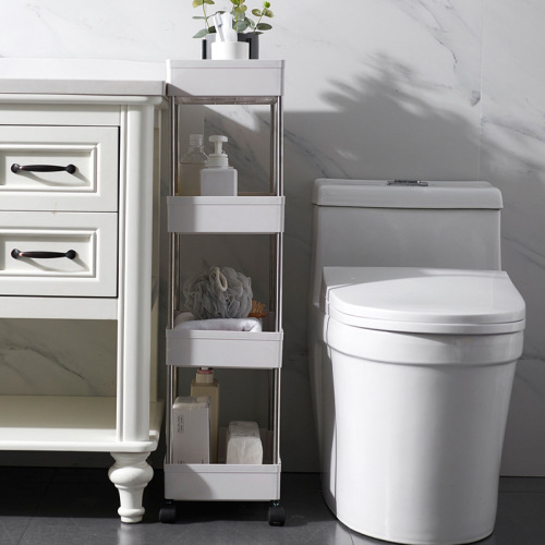 Bathroom storage rack floor-standing toilet toilet basin rack plastic washbasin storage storage rack bathroom storage rack