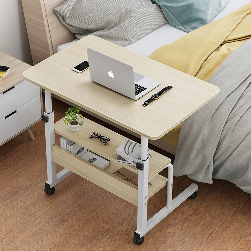 Bedside lift table lazy table simple lap...
