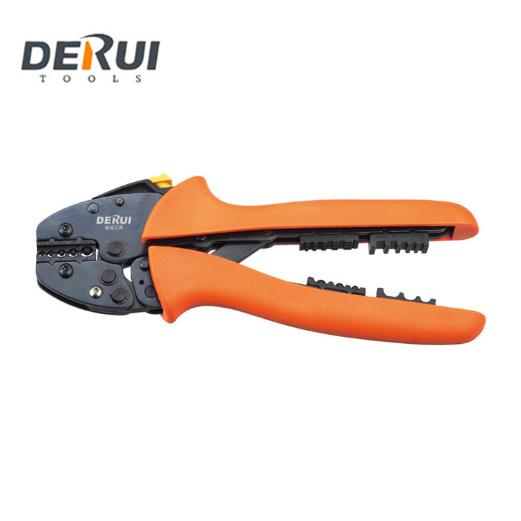 智广德瑞工具FSA系列省力压线钳 裸端子接线压接工具0.5-10mm2