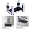 Tablet iPad mobile phone fuselage fixation fixed rack 360 -degree adjustable rubber LCD screen fixture maintenance