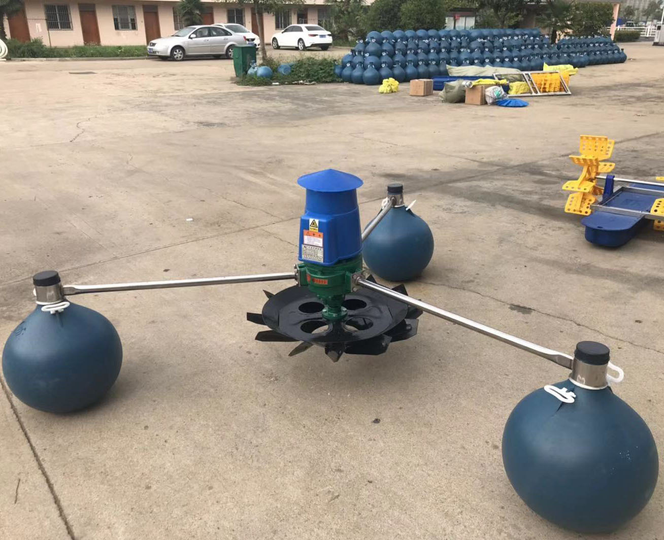 水产养殖专用叶轮式增氧机、鱼塘供氧设备、
