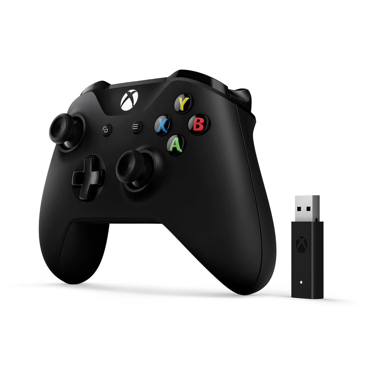Беспроводной геймпад Xbox One S, оригинальный ресивер для ПК, контроллер