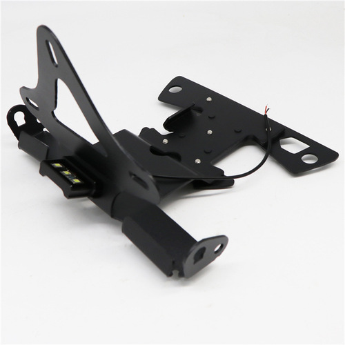 BMW S1000RR 09-16 Motorcycle Aftermarket License Plate Holder with Light Short Tail