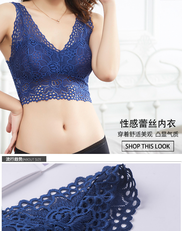 Soutiens-gorge FEUILLE ROUGE en  dentelle - Ref 3369355 Image 9