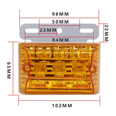 taillight 24V signal light, Dönmə işıqları