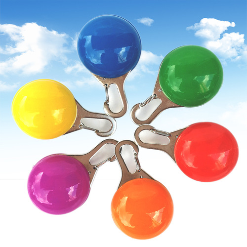 LED Pet Light Charm Outdoor Travel Dog Harness Attachment Anti-Lost Spherical Glow Charm Pet Accessory