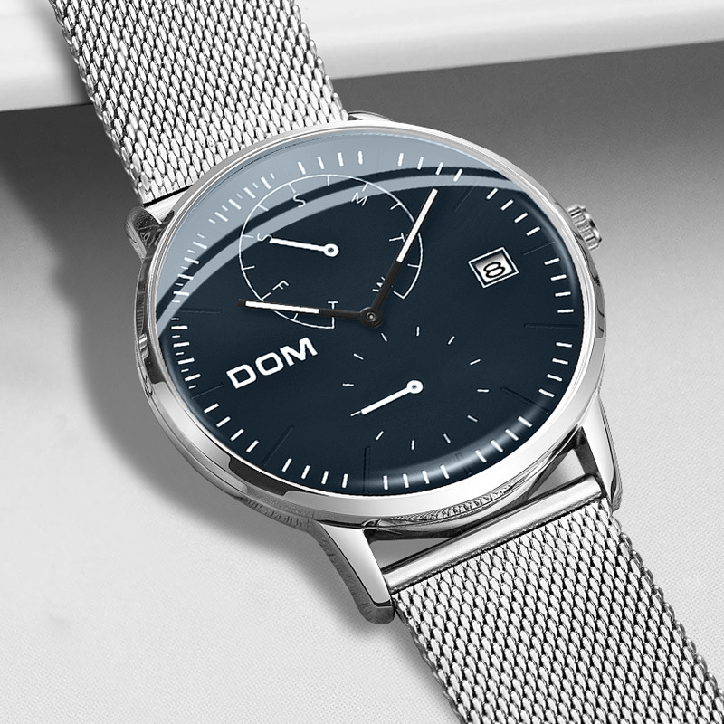 手表男士2019新款多功能时尚潮流韩版简约石英表男表学生手表|ms