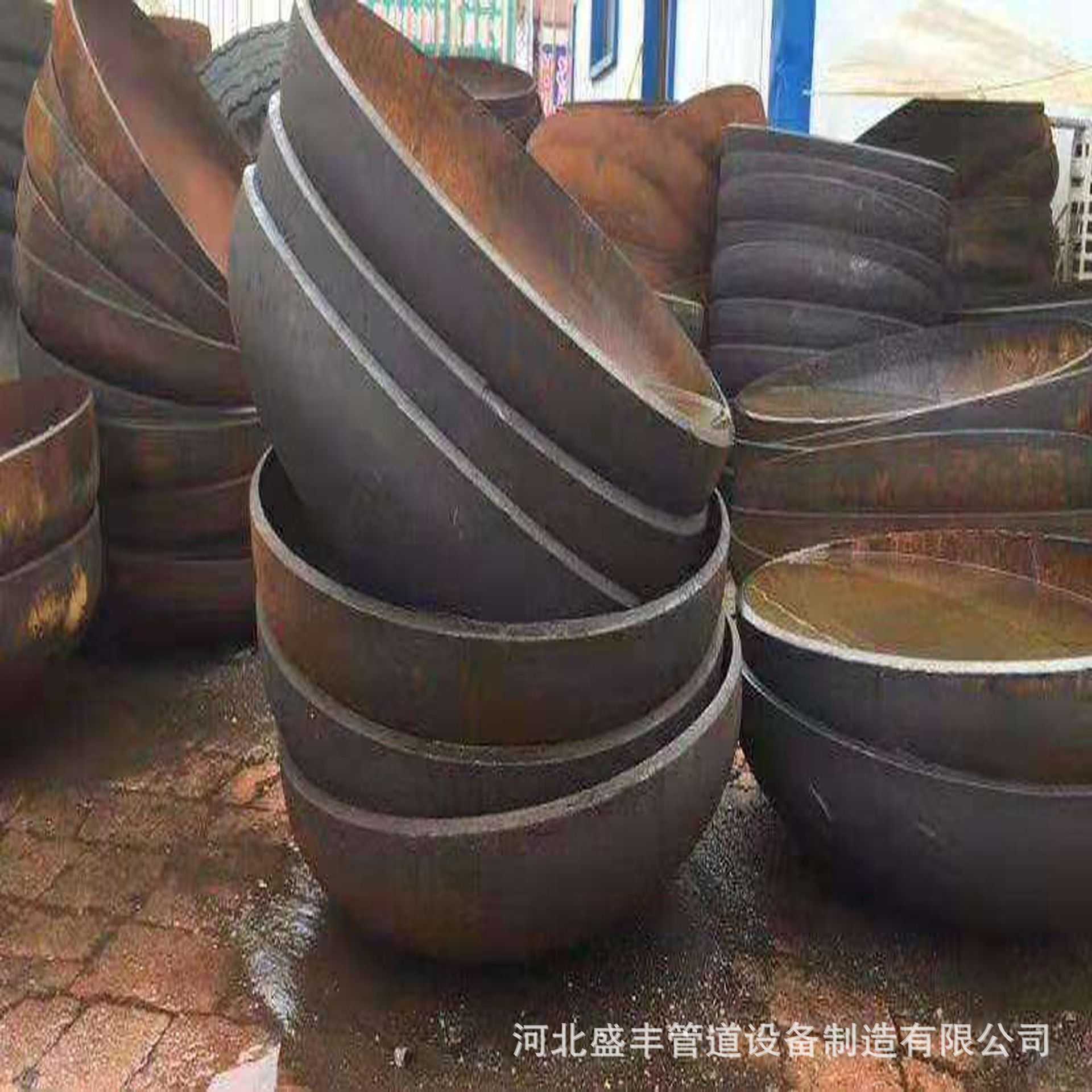 厂家供应Q235BQ235A碳钢封头管帽管件 710x20mm热压焊接封头管帽