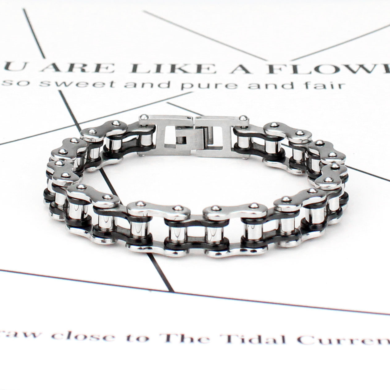 Geometric Pattern Men'S Gender Original Design Geometric 304 Stainless Steel Plating Men'S Bracelets Men's Chain Bracelets