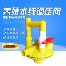 养殖调压器鸡用饮水器水线调压阀鸡用自动饮水器减压阀水线减压器
