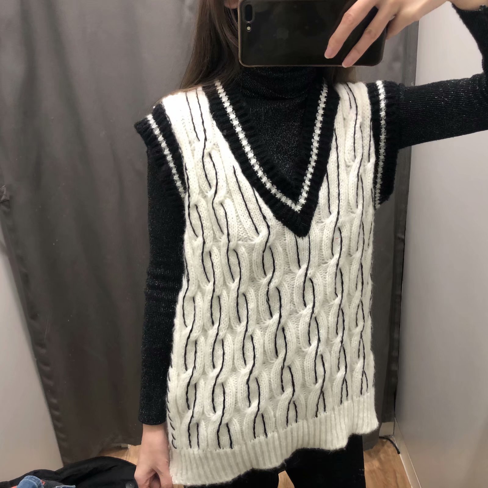 Gilet femme en Mélange de coton - Ref 3317283 Image 9