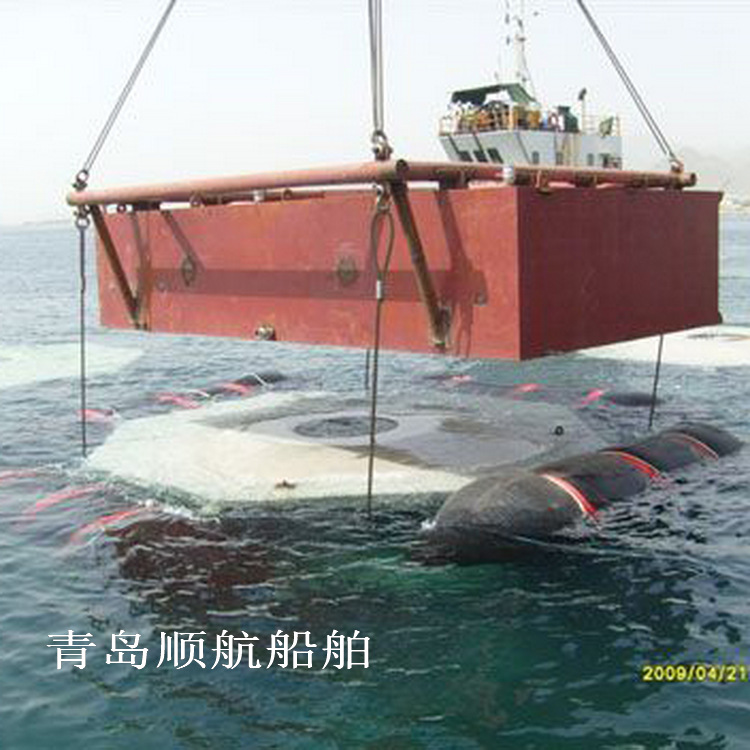 气密性好耐老化船用气囊用于船舶上排下水助浮打捞