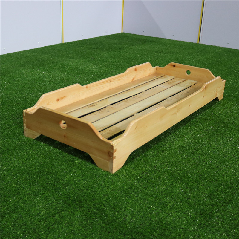 幼儿园专用小床儿童实木单人叠叠床宝宝午睡床樟子松木质床