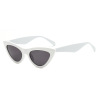 Retro trend sunglasses, glasses solar-powered, European style, cat's eye