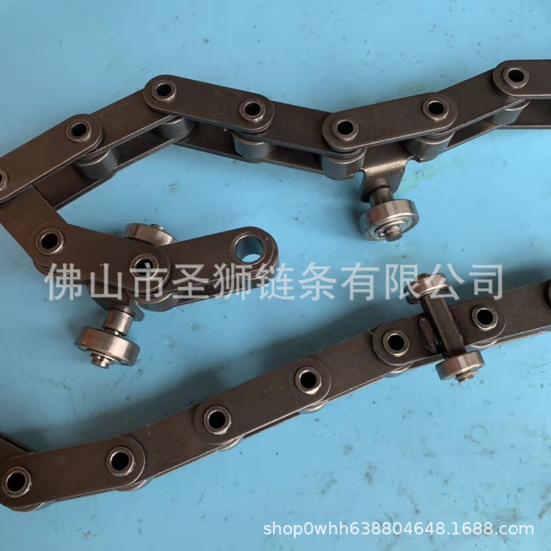 P50.8P38.1涂装链条正品字链地轨链空心链喷油喷漆自动线链条治具