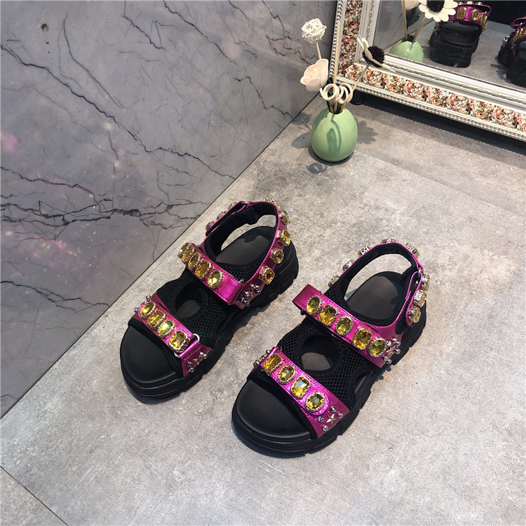 Chaussures été pour femme en Caoutchouc - Ref 3345697 Image 5