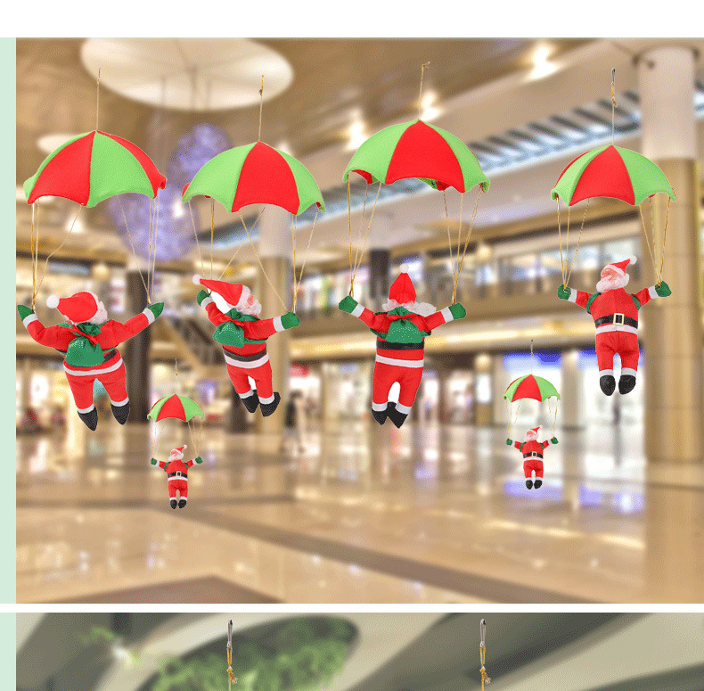 Christmas Santa Claus Nylon Party Decorative Props display picture 3