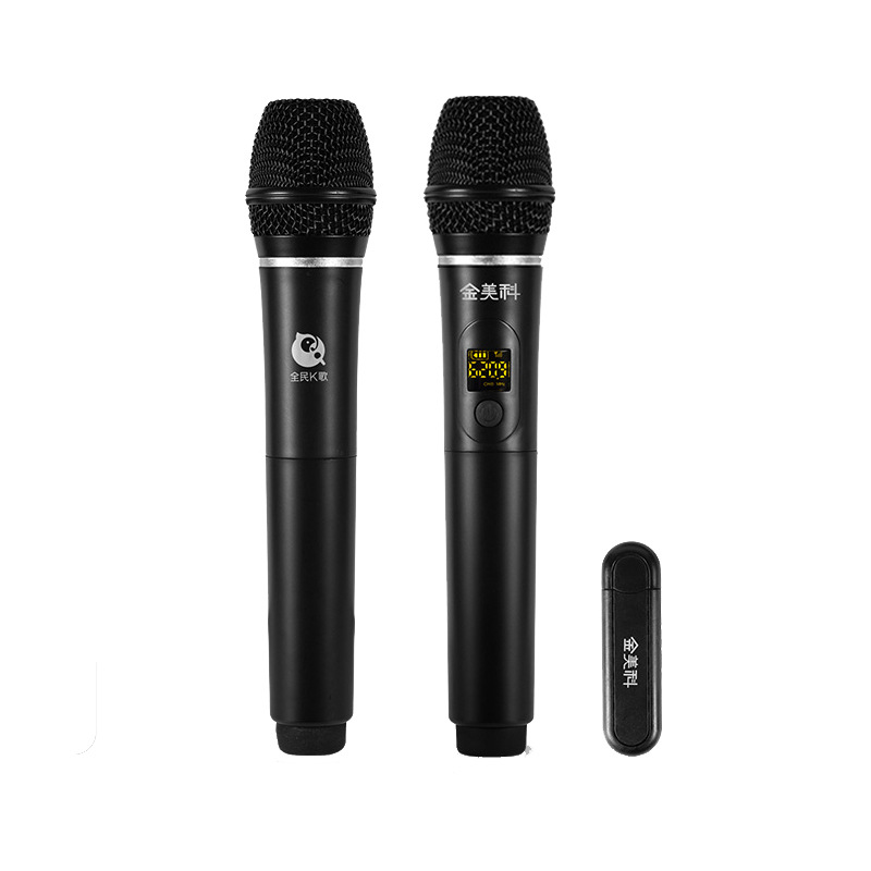 电视机全民k歌麦克风启客海信长虹康佳金美科usb无线话筒专卖批发