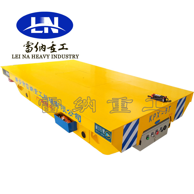 厂家直销电动平台搬运车 物料转运输送蓄电池轨道电动地平车