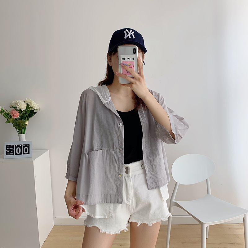 Genuine cotton sun protection clothing