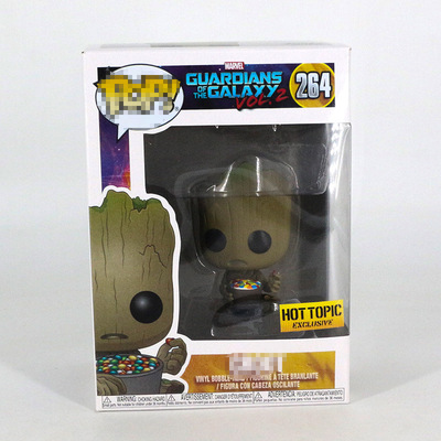 funko pop 公仔 手办 复仇者联盟4 树人 格鲁特 复联 玩具 批发