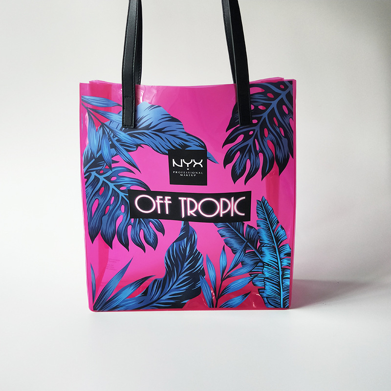 供应eva手提袋透明手提购物袋_eva%磨砂服装包装袋eva袋子 拉链袋